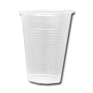 Vasos de plástico Transparente "Irrompibles" 200cc - 3000 unidades