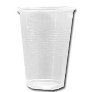 Vasos de plástico Transparente "Irrompibles" 300cc - 1500 unidades
